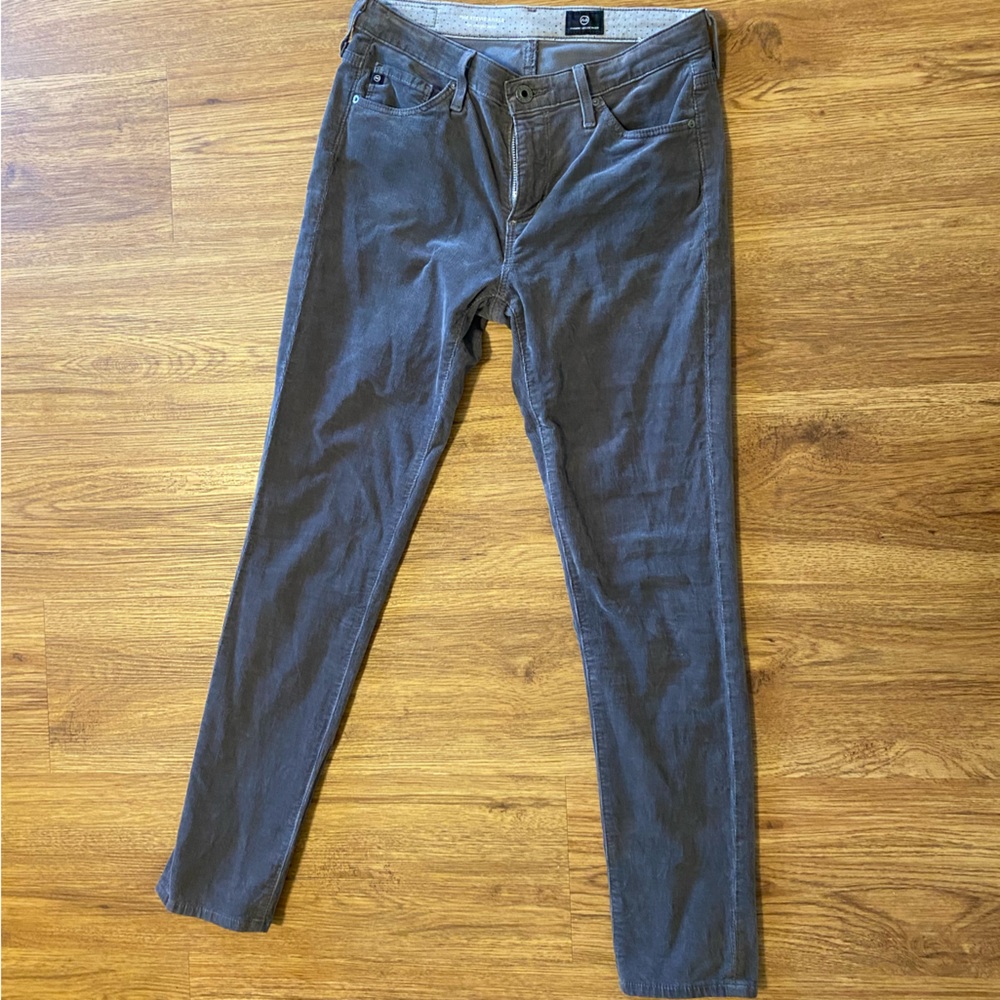 Corduroy ankle pant